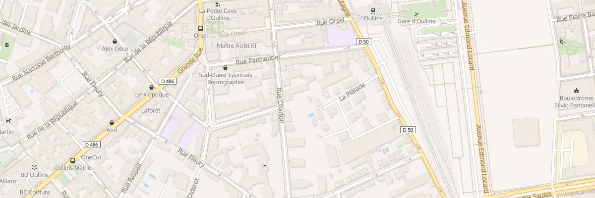 Plan du 31 Rue Charton à Oullins-Pierre-Bénite