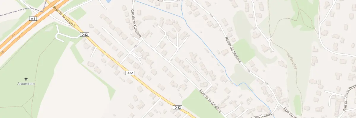 Plan du 50 Rue de la Grisière à Mâcon