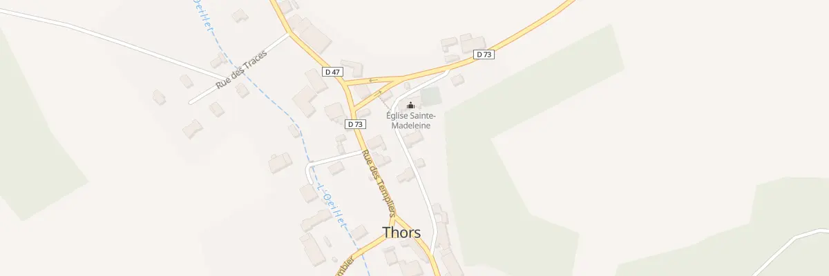 Plan du 2 Thors à Thors
