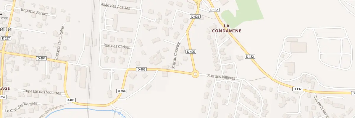 Plan du 5226 La Condamine à Andancette