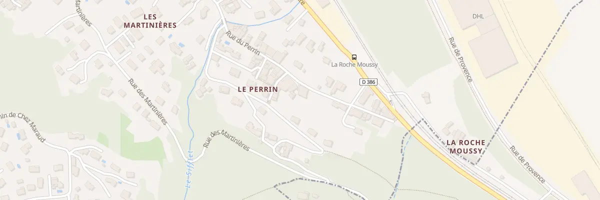 Plan du 36 Rue du Perrin à Loire-sur-Rhône