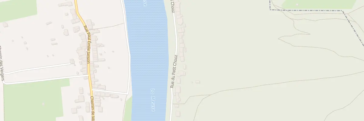 Plan du 39 Rue du Petit Chooz à Chooz