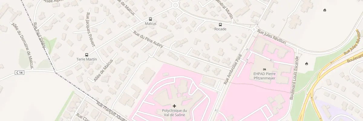 Plan du 15 Rue du Père Aubry à Mâcon