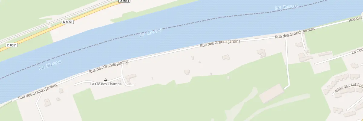 Plan du 43 Rue des Grands Jardins à Rancennes