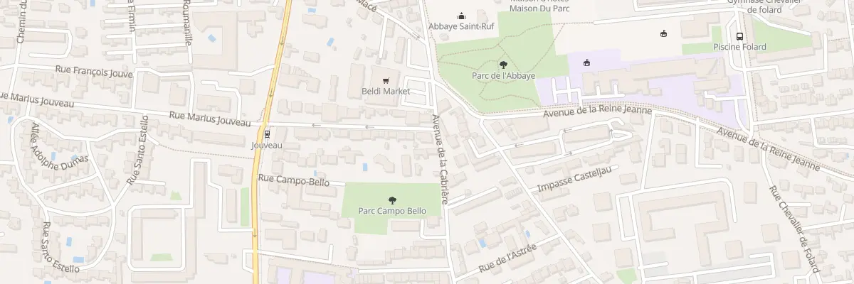 Plan du 28 Bd Jean Mermoz à Avignon