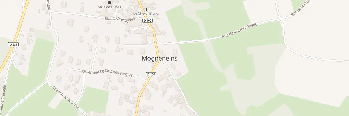 Plan du 5313 Aux Platieres à Mogneneins