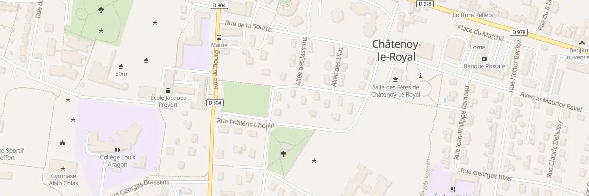 Plan du 11 Rue des Capucines à Châtenoy-le-Royal