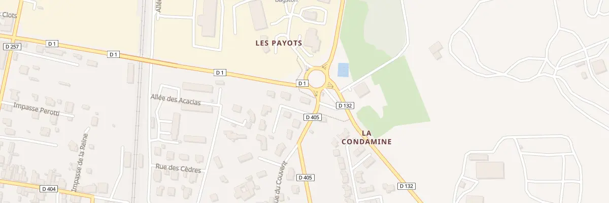 Plan du 5345 Les Payots à Andancette