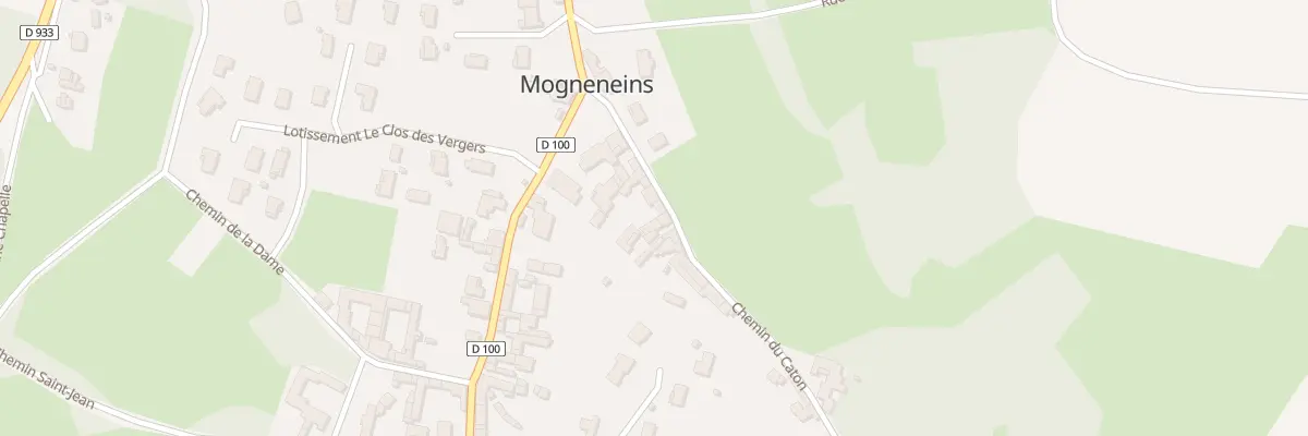 Plan du 5156 Au Caton à Mogneneins