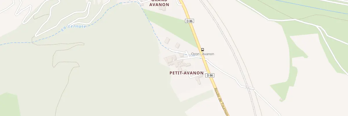 Plan du 80 Che Petit Avanon à Ozon