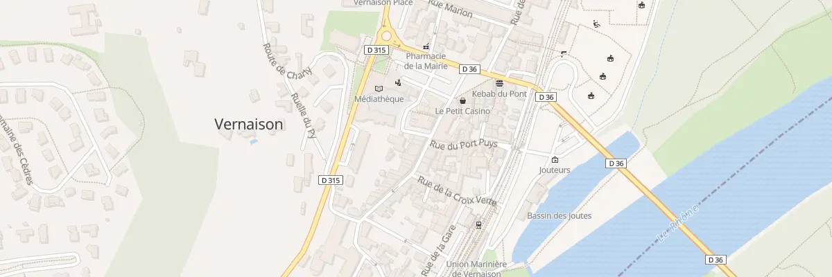 Plan du 50 Gr Gde Rue à Vernaison