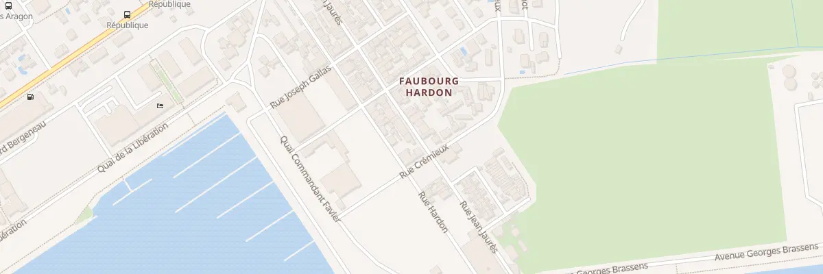Plan du 74 Rue Jean Jaurès à Port-Saint-Louis-du-Rhône