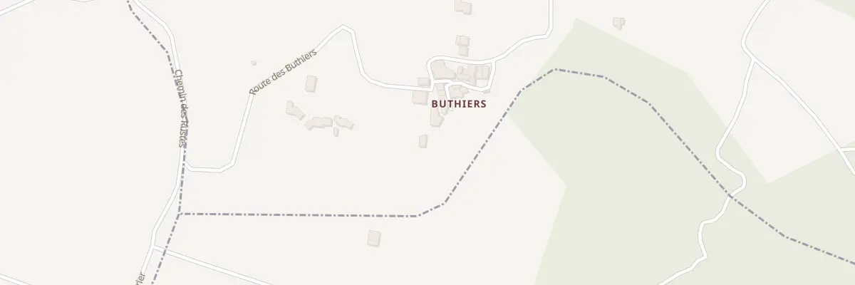 Plan du 9008 Buthiers à Mirmande