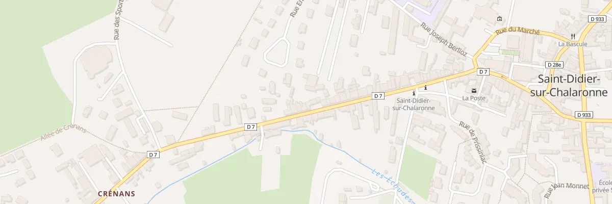 Plan du 473 Rue de Crénans à Saint-Didier-sur-Chalaronne