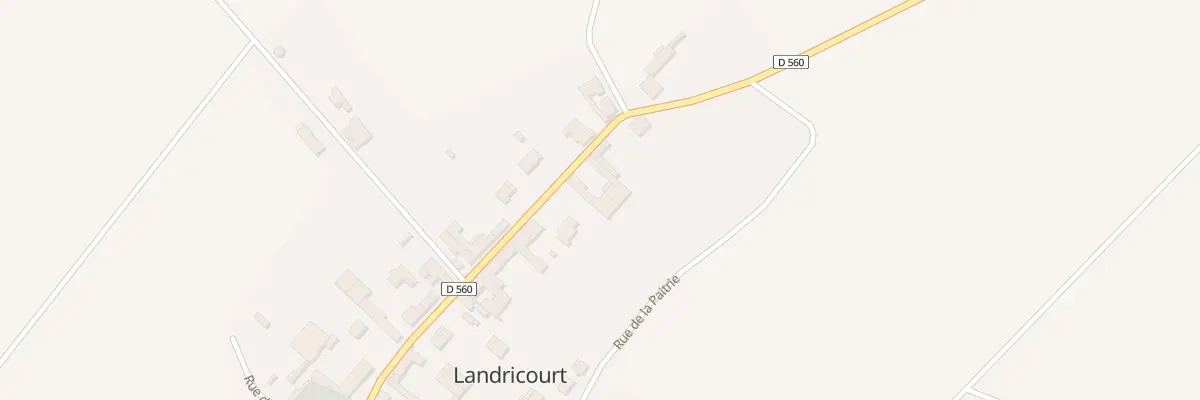 Plan du 30 Gr Grande Rue à Landricourt
