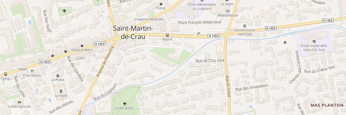Plan du 4 Rue des Acacias à Saint-Martin-de-Crau
