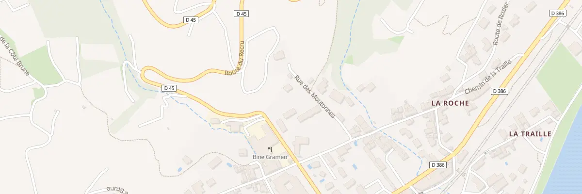 Plan du 9 Rte du Recru à Ampuis