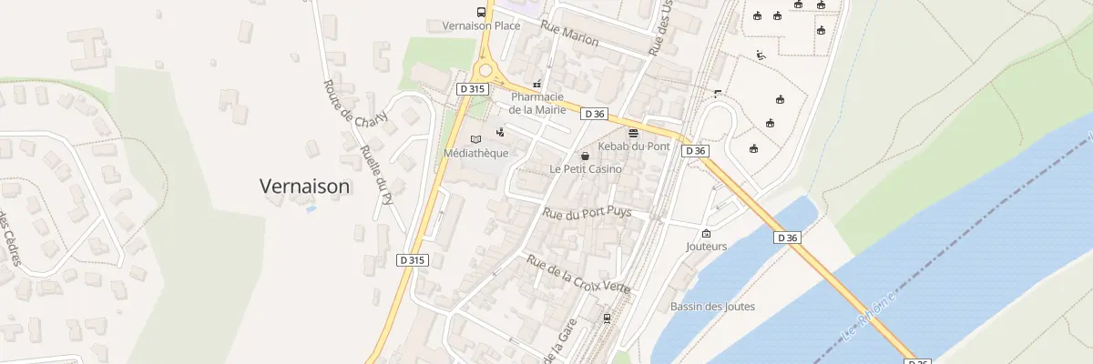 Plan du 26 Gr Gde Rue à Vernaison