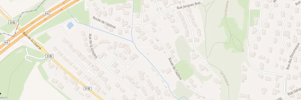 Plan du 293 Rte de l’Abîme à Mâcon