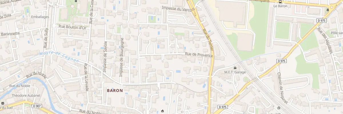 Plan du 188 Rue de Provence à Orange
