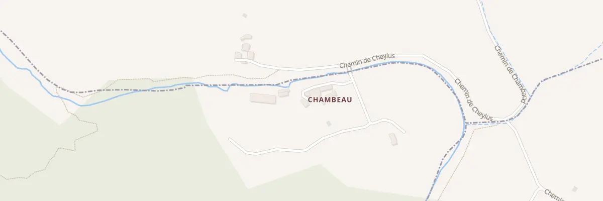 Plan du 5102 Chambaud à Saint-Georges-les-Bains