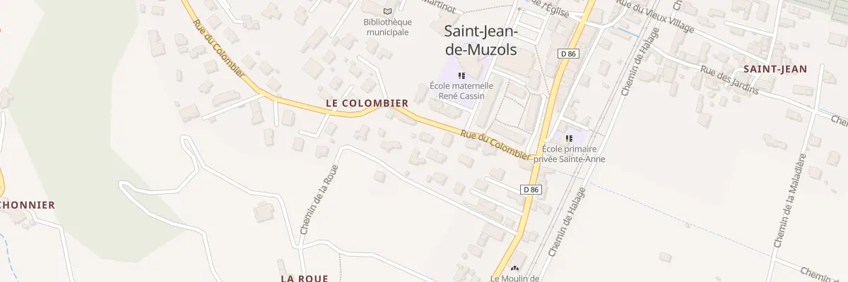 Plan du 11 Rue du Colombier à Saint-Jean-de-Muzols