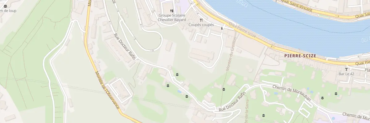 Plan du 13T Quai Pierre Scize à Lyon 9e Arrondissement