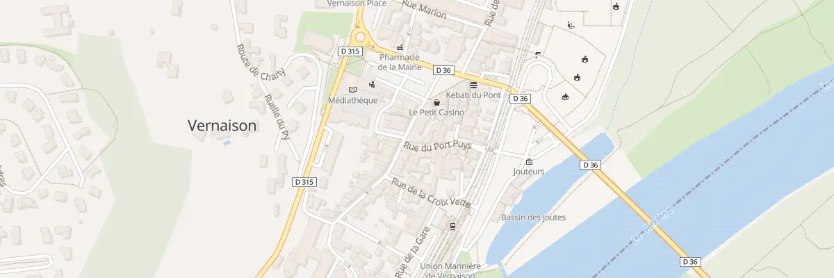 Plan du 37 Gr Gde Rue à Vernaison