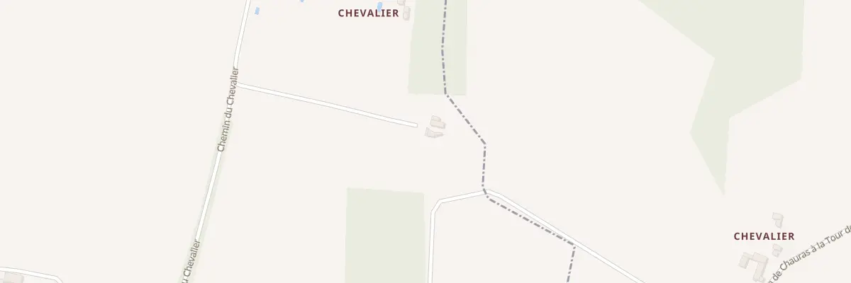 Plan du 5165 Chevalier à Saulce-sur-Rhône