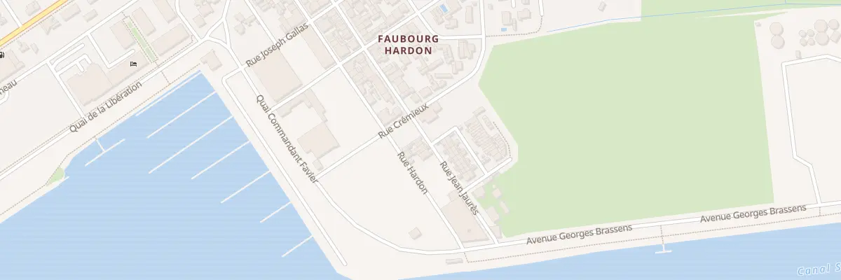 Plan du 80 Rue Jean Jaurès à Port-Saint-Louis-du-Rhône