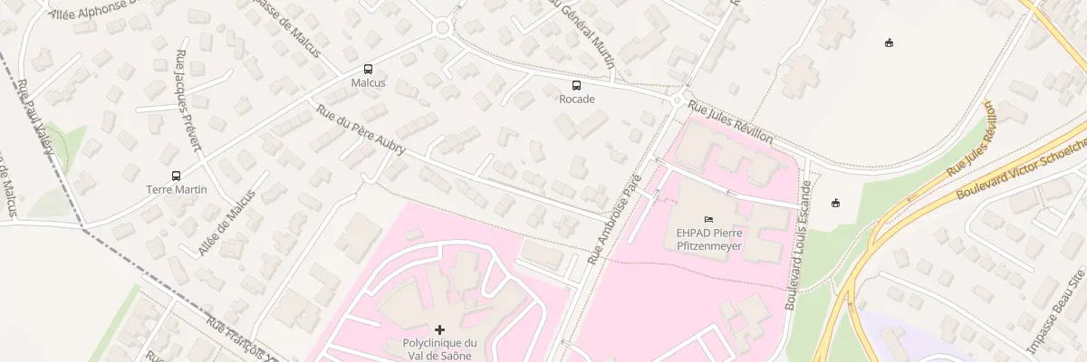 Plan du 10 Rue du Père Aubry à Mâcon