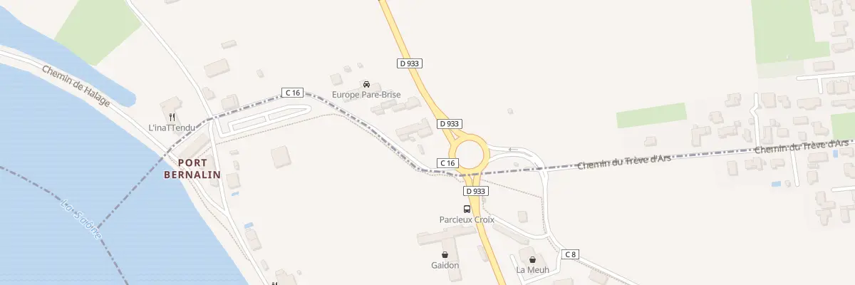 Plan du 2094 Rte de Lyon à Reyrieux
