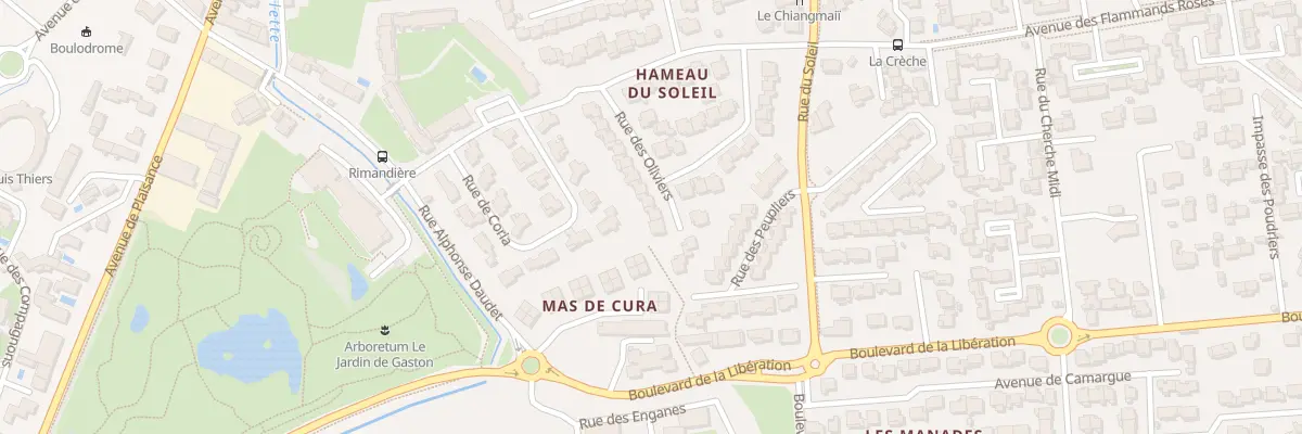 Plan du 18 Rue des Oliviers à Saint-Martin-de-Crau