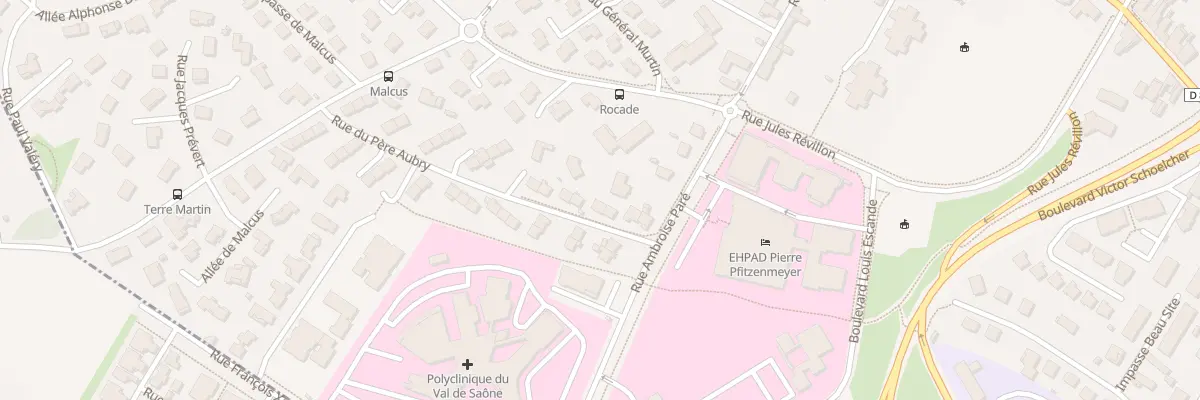 Plan du 8 Rue du Père Aubry à Mâcon