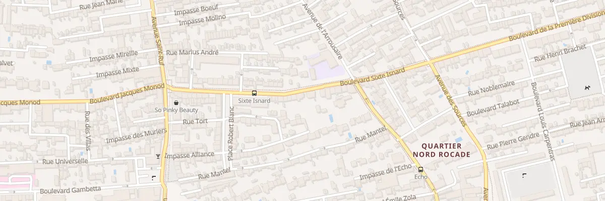 Plan du 35 Bd Sixte Isnard à Avignon