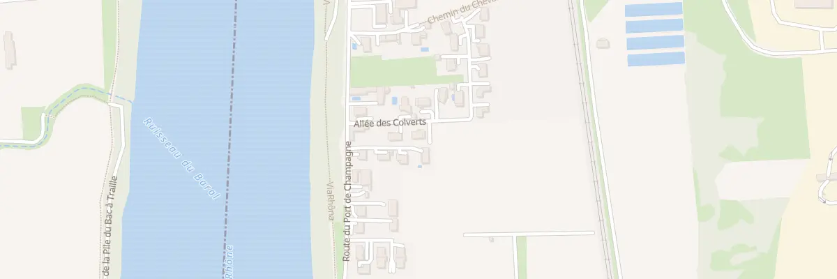 Plan du 4 All des Colverts à Saint-Rambert-d’Albon