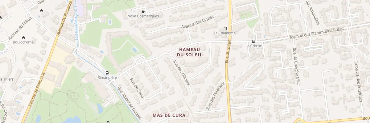 Plan du 3 Rue des Oliviers à Saint-Martin-de-Crau