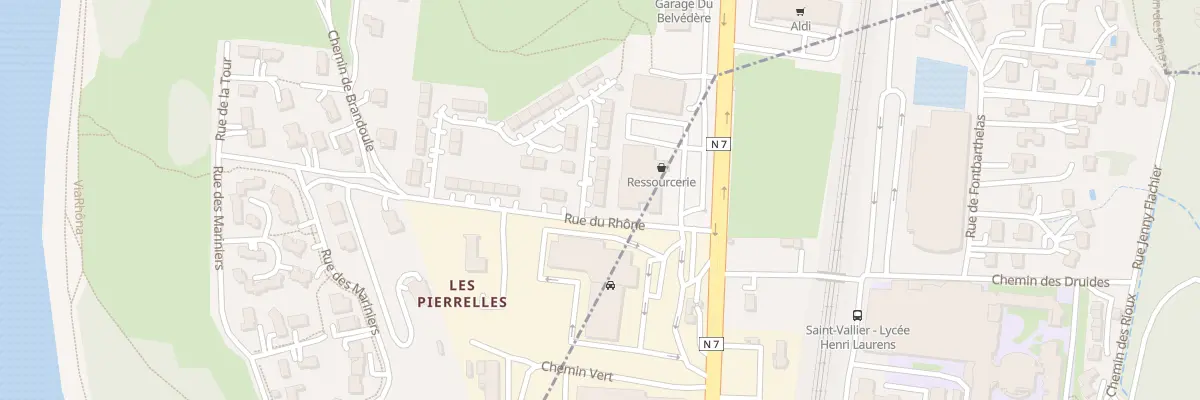 Plan du 5127 Les Pierelles à Laveyron