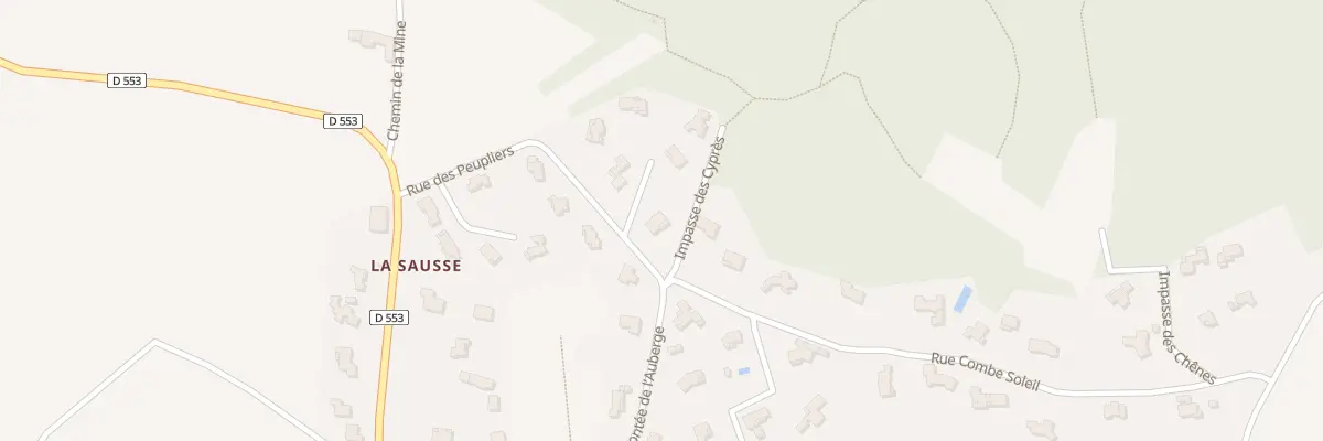 Plan du 5198 La Sausse à Valaurie