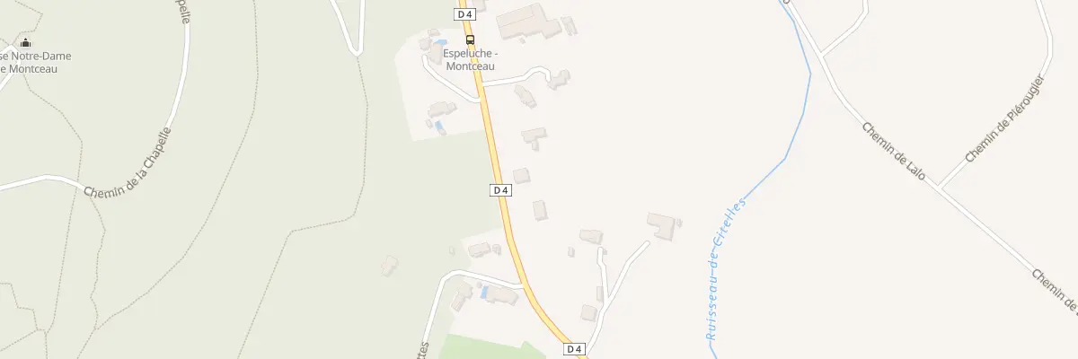 Plan du 5095 Montceau à Espeluche