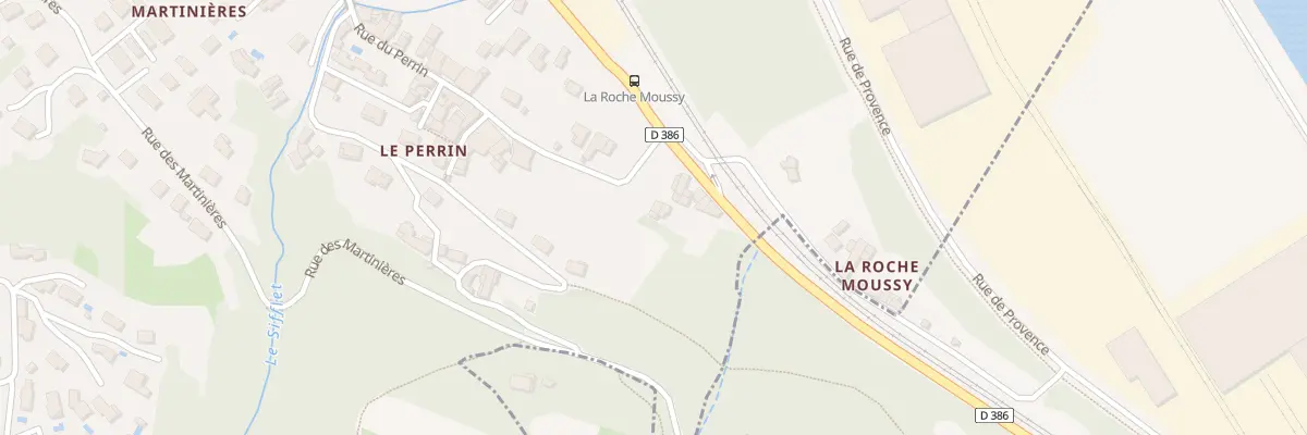 Plan du 44 Rue du Perrin à Loire-sur-Rhône