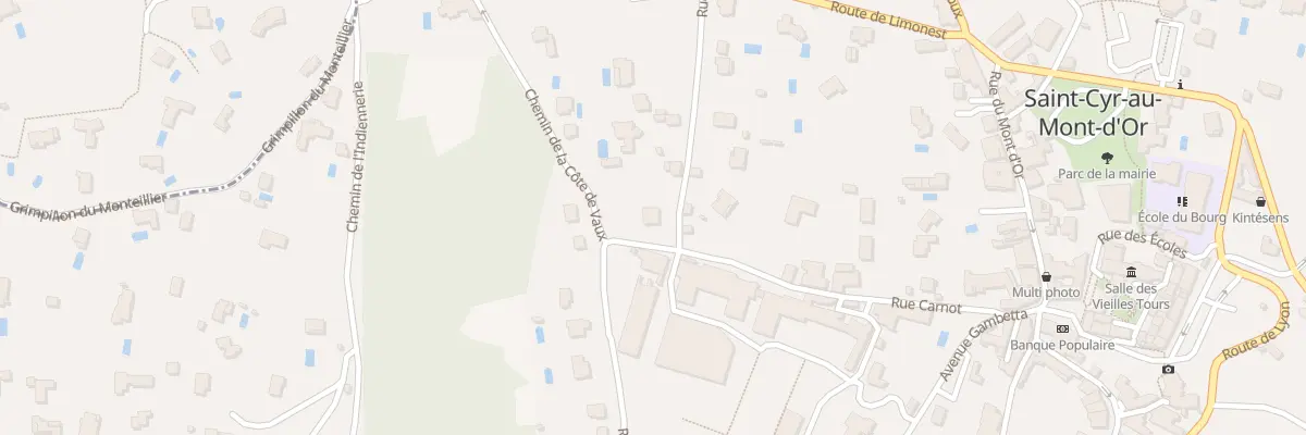 Plan du 22 Rue du Ferroux à Saint-Cyr-au-Mont-d’Or