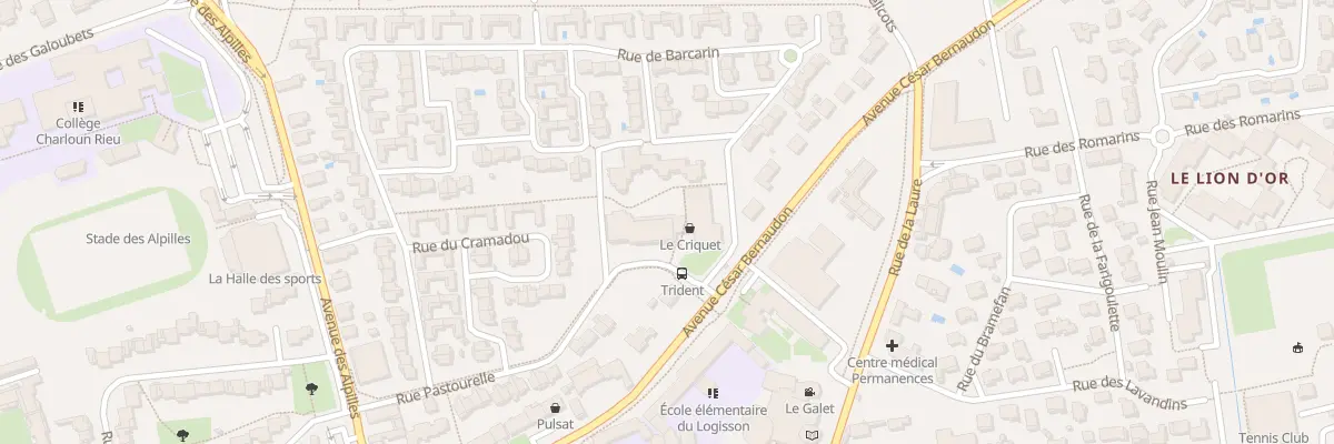 Plan du 5182B Av César Bernaudon à Saint-Martin-de-Crau