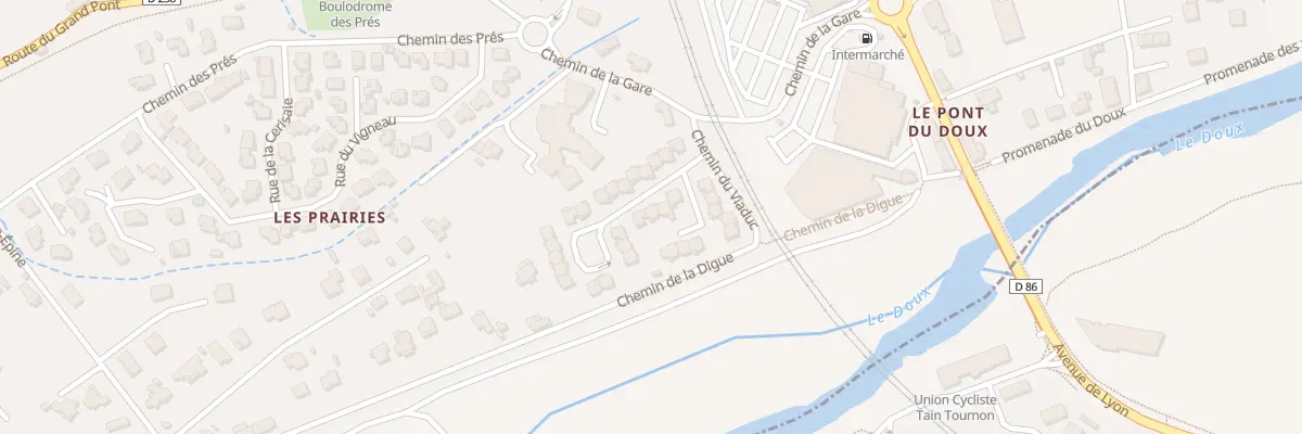 Plan du 26 Les Prairies à Saint-Jean-de-Muzols