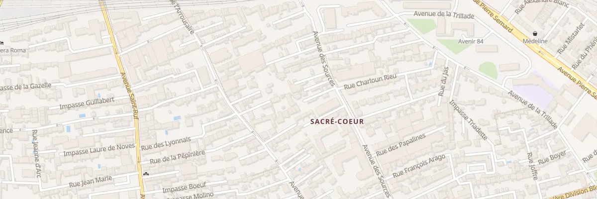 Plan du 10 Rue de l’Arc en Ciel à Avignon