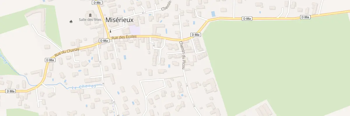Plan du 5543 Imp des Peupliers à Misérieux