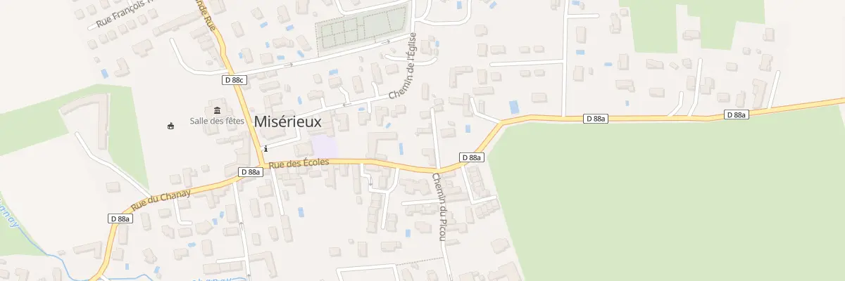 Plan du 19 Imp des Henriettes à Misérieux