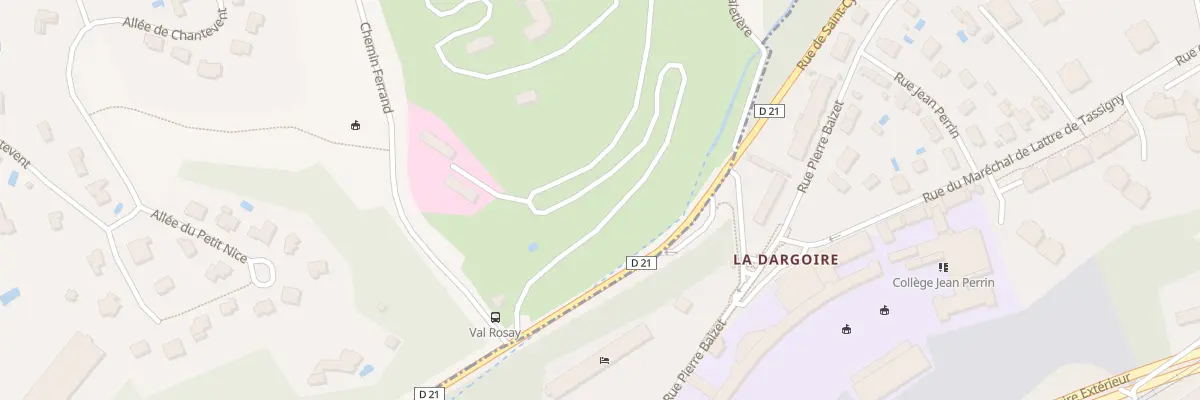 Plan du 133 Rte de Saint-Cyr à Saint-Didier-au-Mont-d’Or