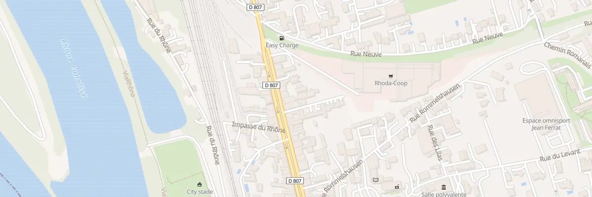 Plan du 15 Av Dr Lucien Steinberg à Saint-Rambert-d’Albon