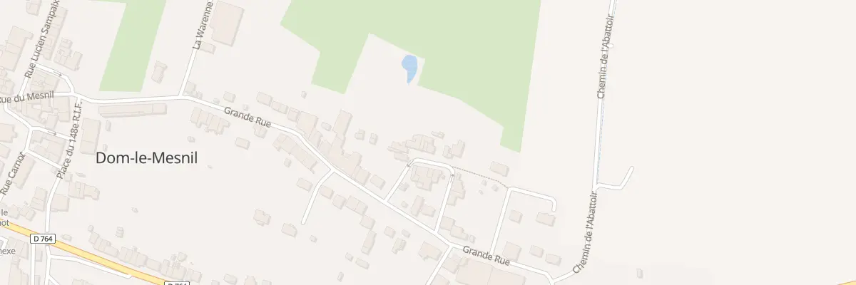 Plan du 5 Rue du Petit Mesnil à Dom-le-Mesnil